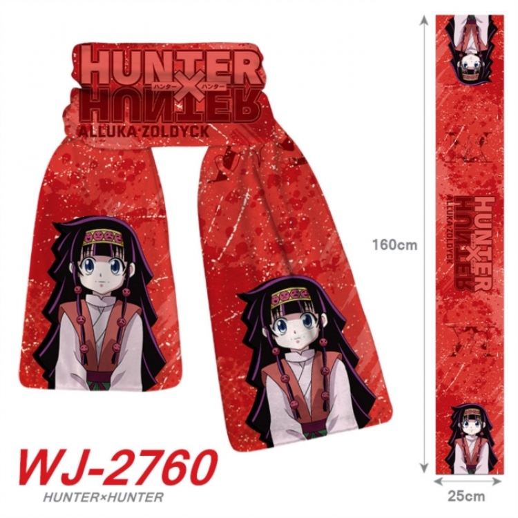 HunterXHunter Anime Plush Impression Scarf Neck 25x160cm