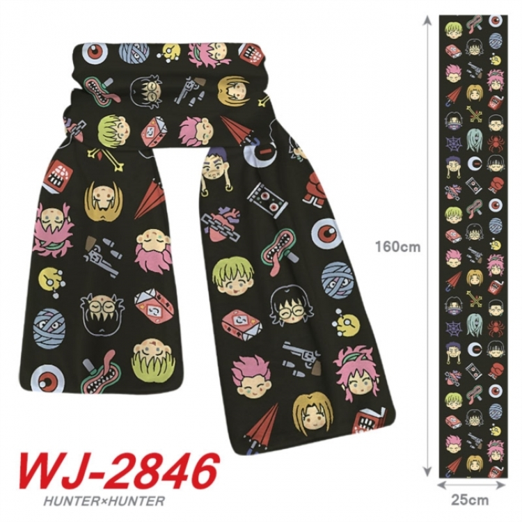 HunterXHunter Anime Plush Impression Scarf Neck 25x160cm