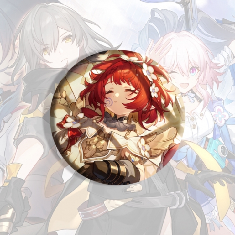  Honkai: Star Rail Anime tinplate brooch badge price for 5 pcs