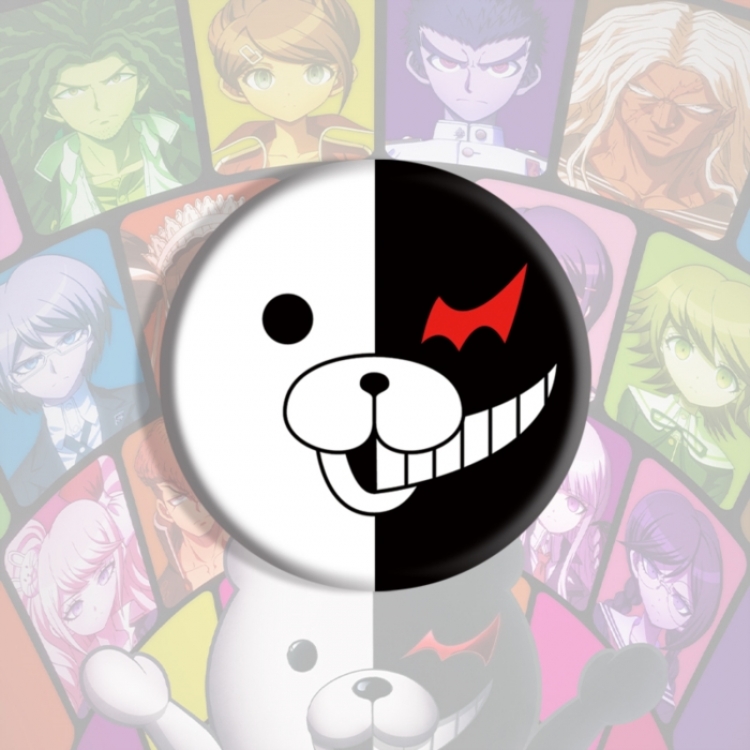 Dangan-Ronpa Anime tinplate brooch badge price for 5 pcs