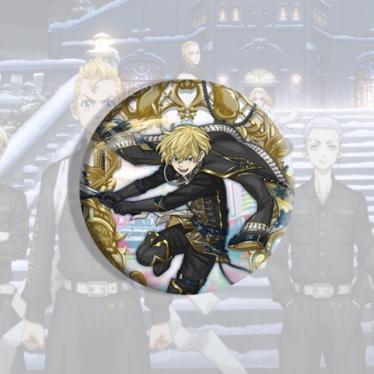 Tokyo Revengers Anime tinplate brooch badge price for 5 pcs