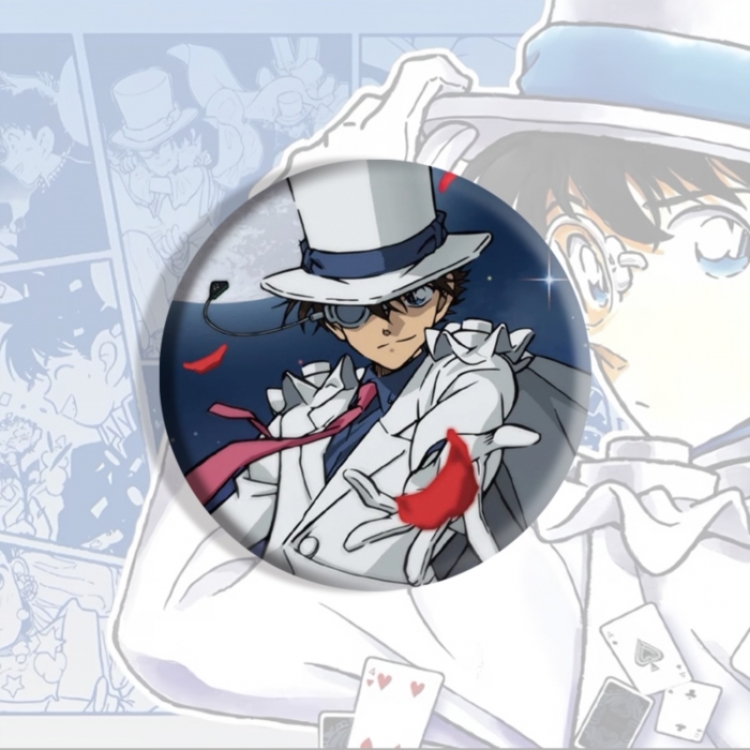 Detective conan Anime tinplate brooch badge price for 5 pcs