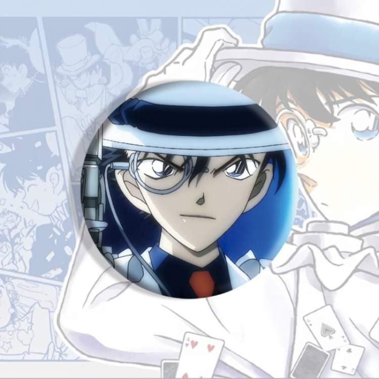 Detective conan Anime tinplate brooch badge price for 5 pcs