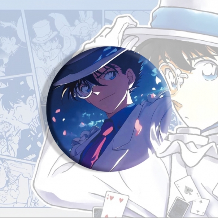 Detective conan Anime tinplate brooch badge price for 5 pcs