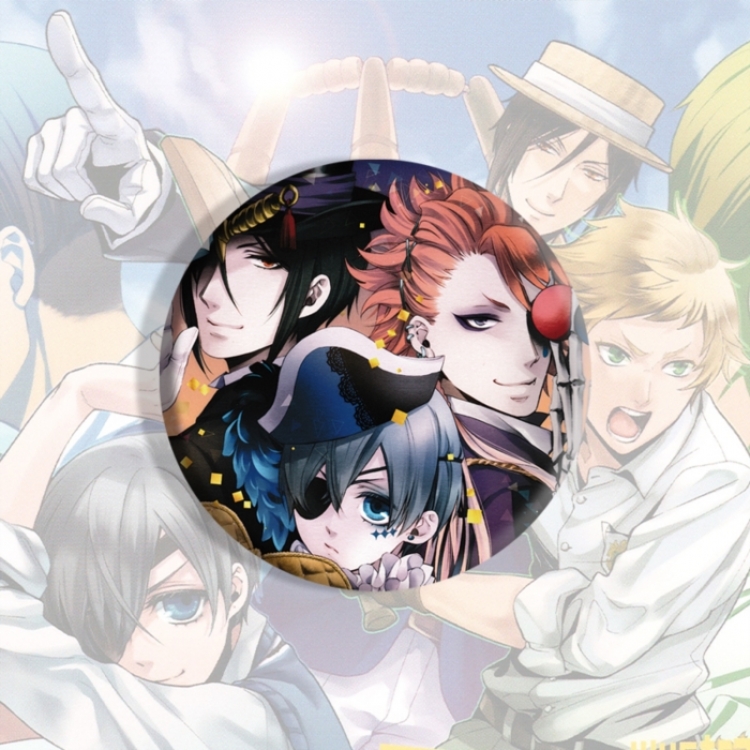 Kuroshitsuji Anime tinplate brooch badge price for 5 pcs