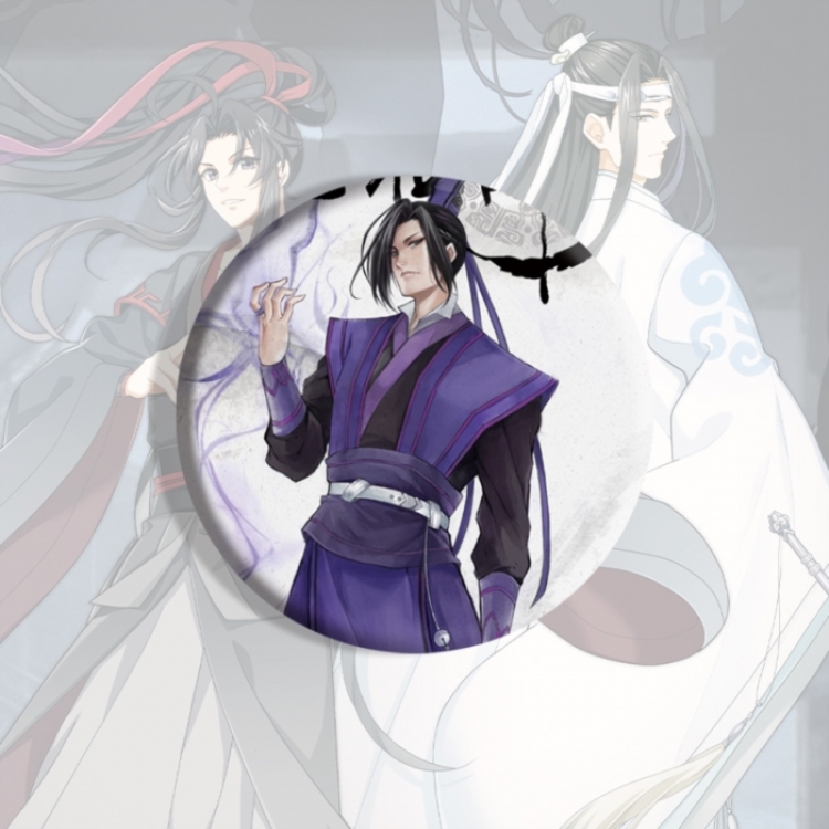 The wizard of the de Anime tinplate brooch badge price for 5 pcs