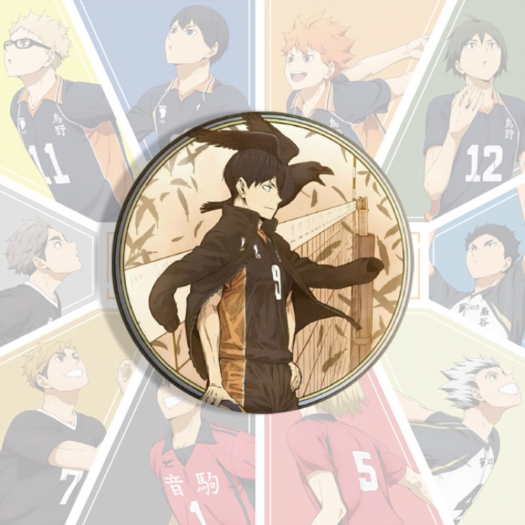 Haikyuu!! Anime tinplate brooch badge price for 5 pcs