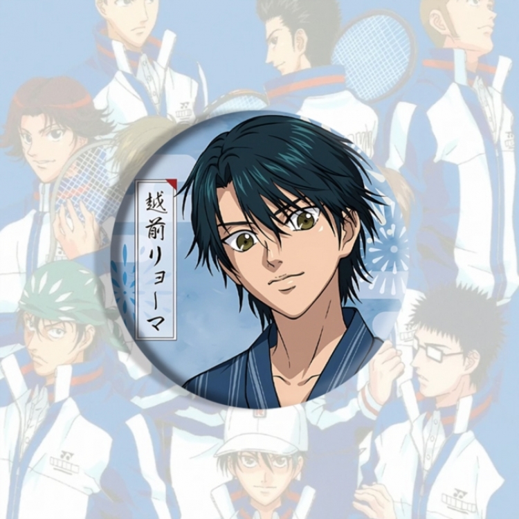 The Prince of Tennis Anime tinplate brooch badge price for 5 pcs