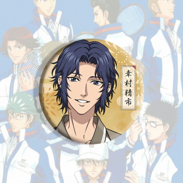 The Prince of Tennis Anime tinplate brooch badge price for 5 pcs