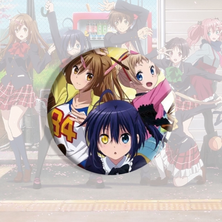 Chuunibyou Demo Koi Ga Shitai Anime tinplate brooch badge price for 5 pcs