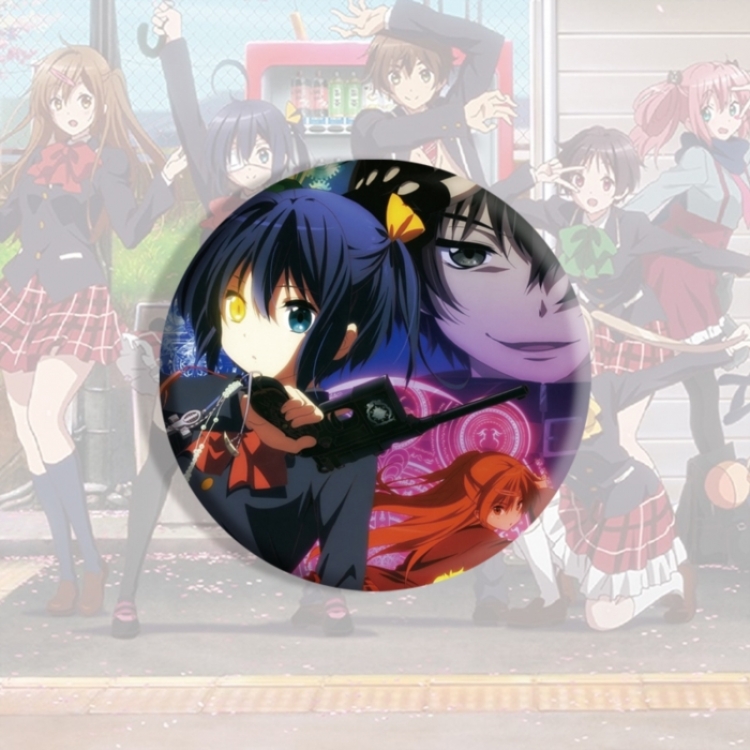 Chuunibyou Demo Koi Ga Shitai Anime tinplate brooch badge price for 5 pcs