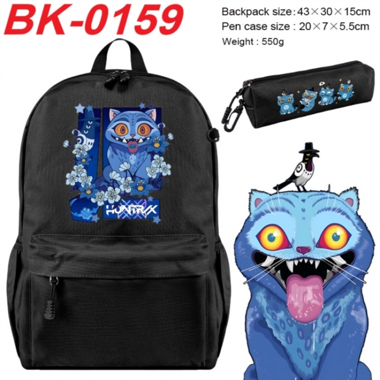 K-Pop:Demon Hunters Anime backpack pencil case set backpack 43X35X15CM