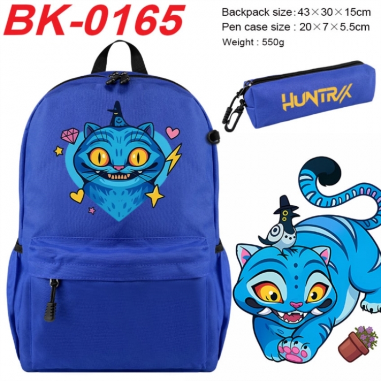 K-Pop:Demon Hunters Anime backpack pencil case set backpack 43X35X15CM