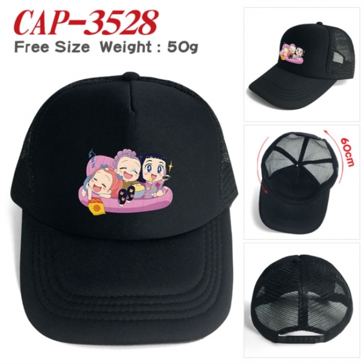 K-Pop:Demon Hunters Anime peripheral color printed mesh cap baseball cap size 60 ± 5cm