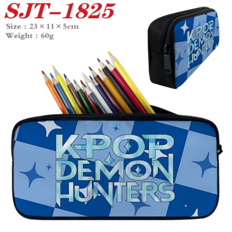 K-Pop:Demon Hunters Anime nylon student pencil case 23x11x5cm 