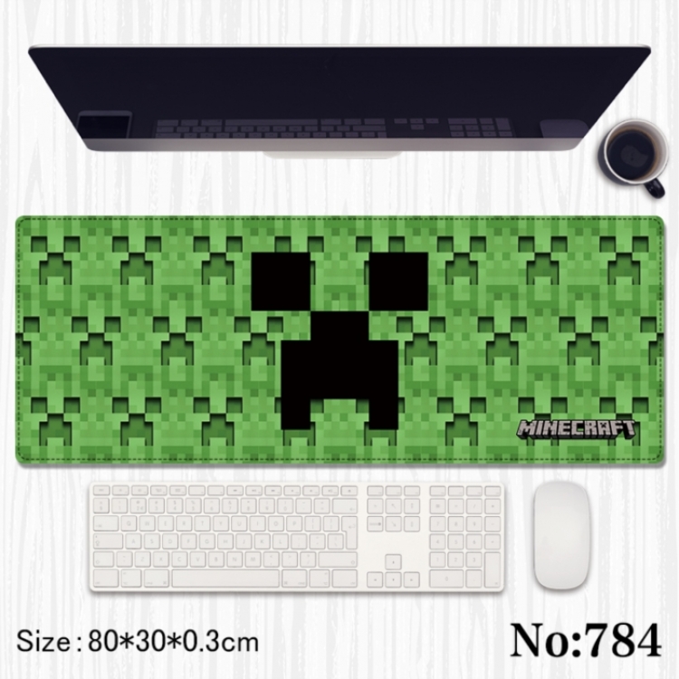 Roblox Anime peripheral computer mouse pad office desk pad multifunctional pad 80X30X0.3cm