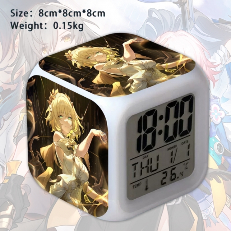 Honkai: Star Rail Anime Square Alarm Clock 8x8x8cm