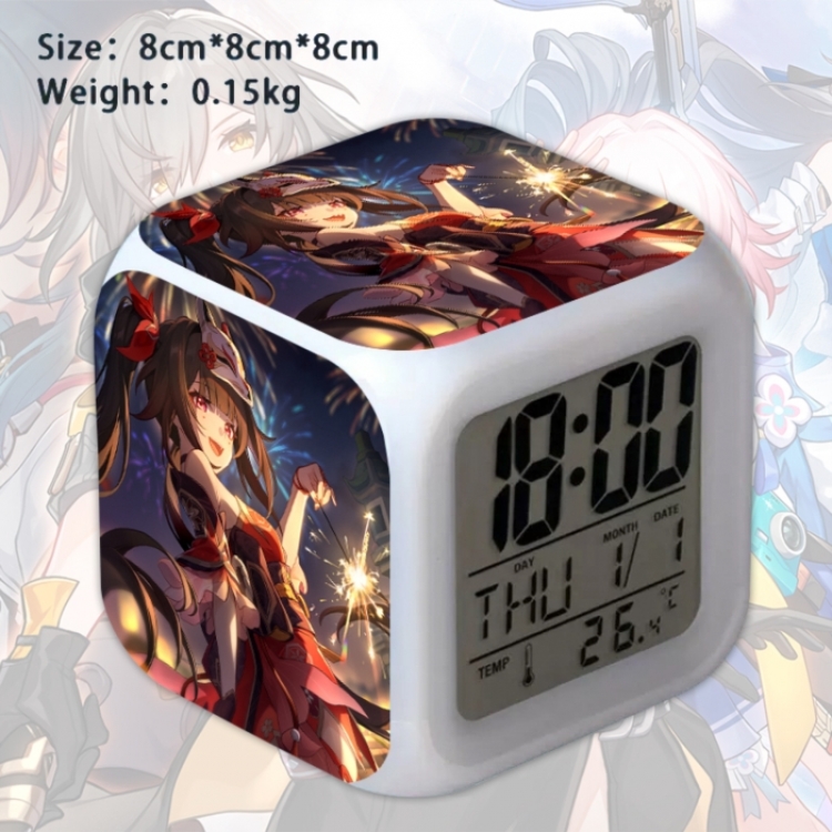 Honkai: Star Rail Anime Square Alarm Clock 8x8x8cm