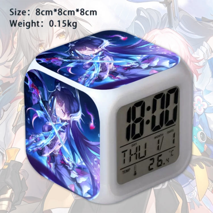 Honkai: Star Rail Anime Square Alarm Clock 8x8x8cm
