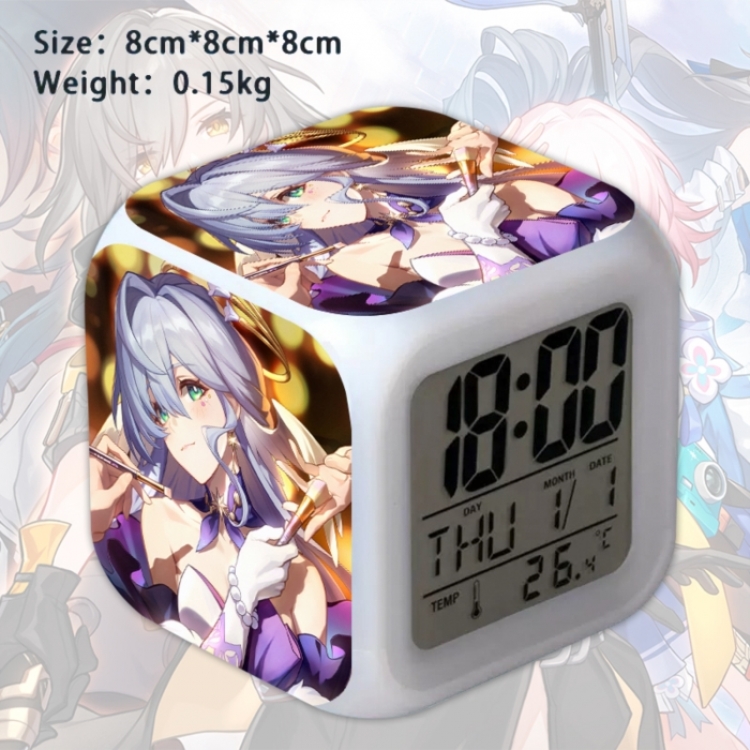 Honkai: Star Rail Anime Square Alarm Clock 8x8x8cm