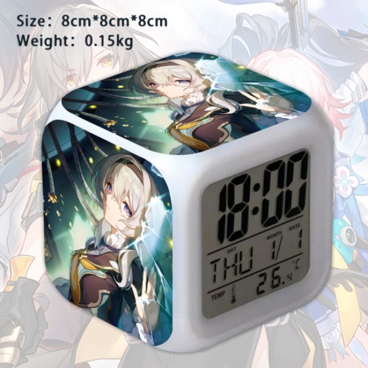 Honkai: Star Rail Anime Square Alarm Clock 8x8x8cm