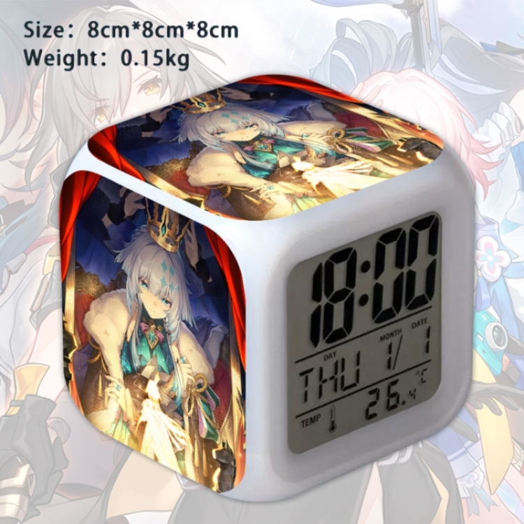 Honkai: Star Rail Anime Square Alarm Clock 8x8x8cm
