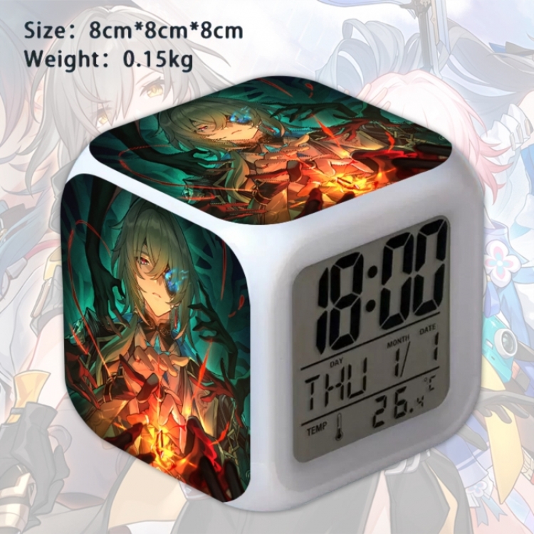 Honkai: Star Rail Anime Square Alarm Clock 8x8x8cm