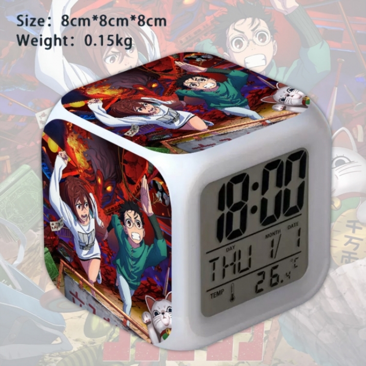 DANDADAN Anime Square Alarm Clock 8x8x8cm