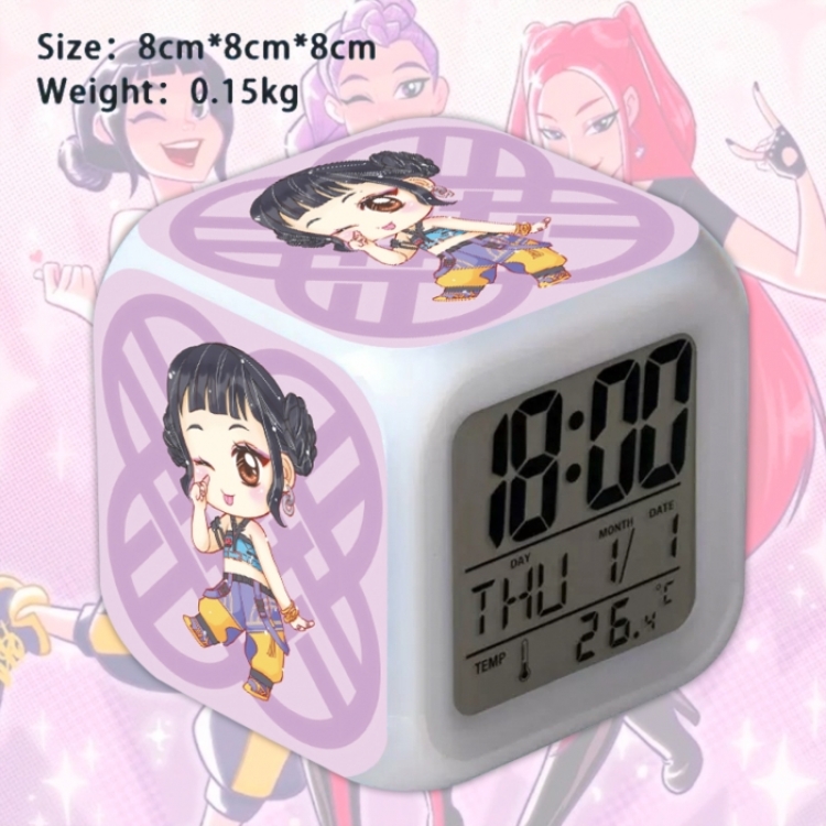 K-Pop:Demon Hunters Anime Square Alarm Clock 8x8x8cm