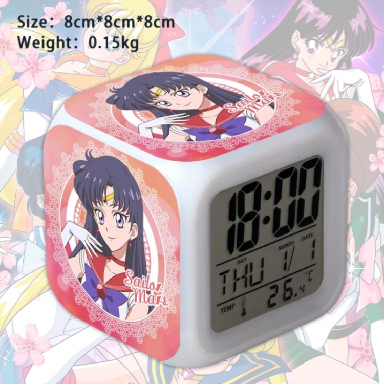 sailormoon Anime Square Alarm Clock 8x8x8cm