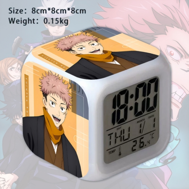 Jujutsu Kaisen Anime Square Alarm Clock 8x8x8cm