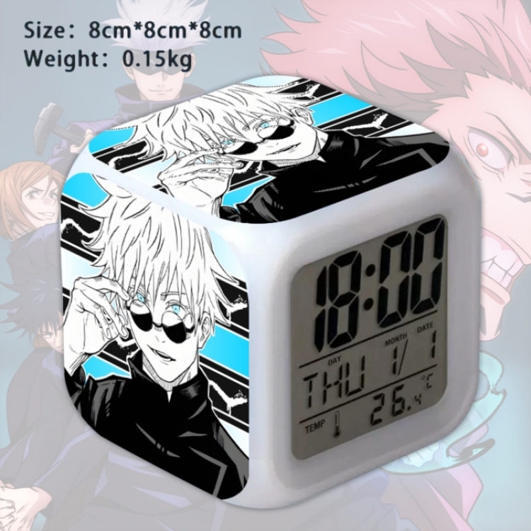 Jujutsu Kaisen Anime Square Alarm Clock 8x8x8cm