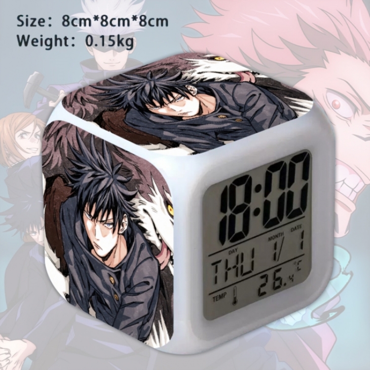 Jujutsu Kaisen Anime Square Alarm Clock 8x8x8cm