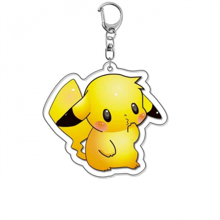 Pokemon Anime Acrylic Keychain Charm price for 5 pcs