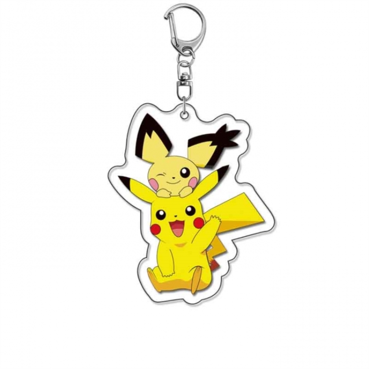 Pokemon Anime Acrylic Keychain Charm price for 5 pcs
