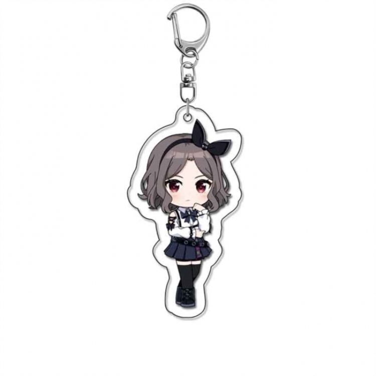 GIRLS BAND CRY Anime Acrylic Keychain Charm price for 5 pcs