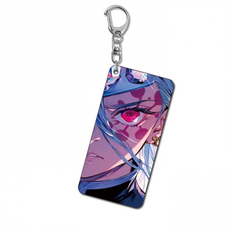 Demon Slayer Kimets Anime Acrylic Keychain Charm price for 5 pcs