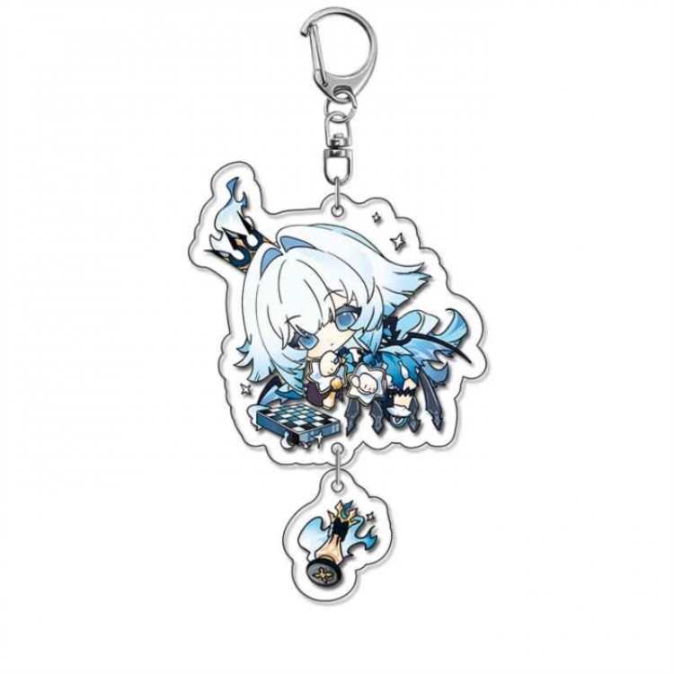 Honkai: Star Rail Star Surrounding Acrylic 3 Pendant Keychain Pendant price for 5 pcs