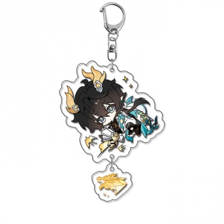 Honkai: Star Rail Star Surrounding Acrylic 3 Pendant Keychain Pendant price for 5 pcs