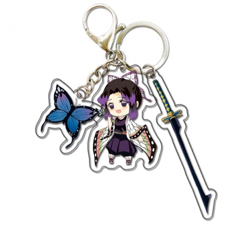 Demon Slayer Kimets Star Surrounding Acrylic 3 Pendant Keychain Pendant price for 5 pcs
