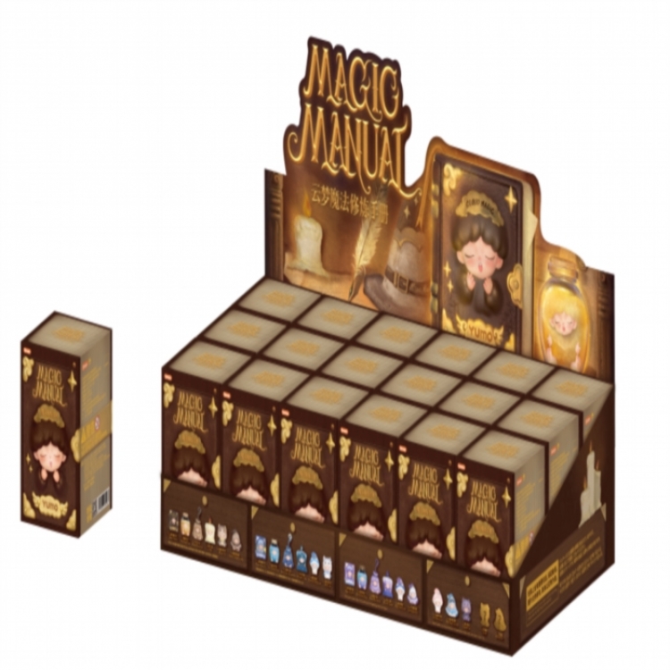 YUMO Magic Manual Mini Series Trendy  plush toys a set of 18