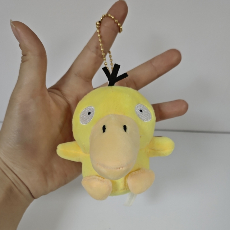 Psyduck Crystal Super Soft PP Cotton Plush Toy Pendant  10CM