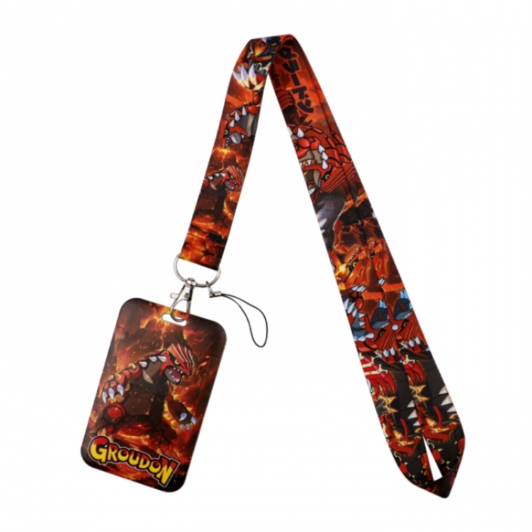 Pokemon Silver buckle hanging rope set card bag storage student card holder price for 5 pcs 