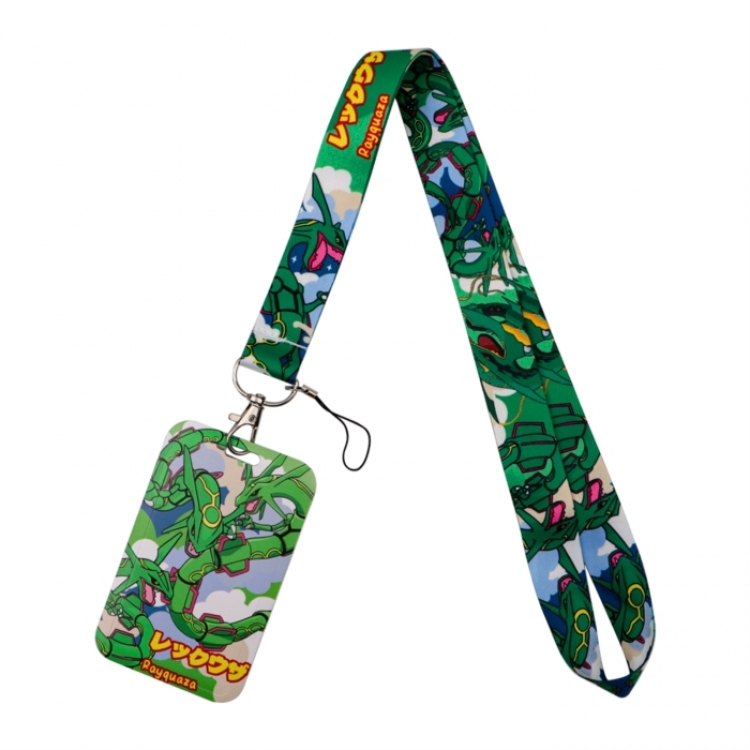 Pokemon Silver buckle hanging rope set card bag storage student card holder price for 5 pcs 