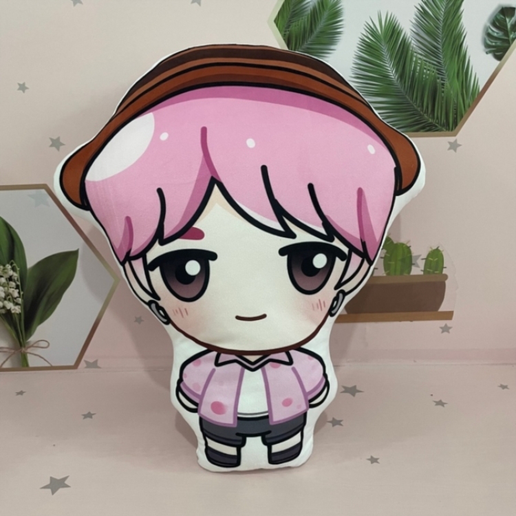 K-Pop Demon Hunters Anime double-sided colorful pattern irregular pillow cushion