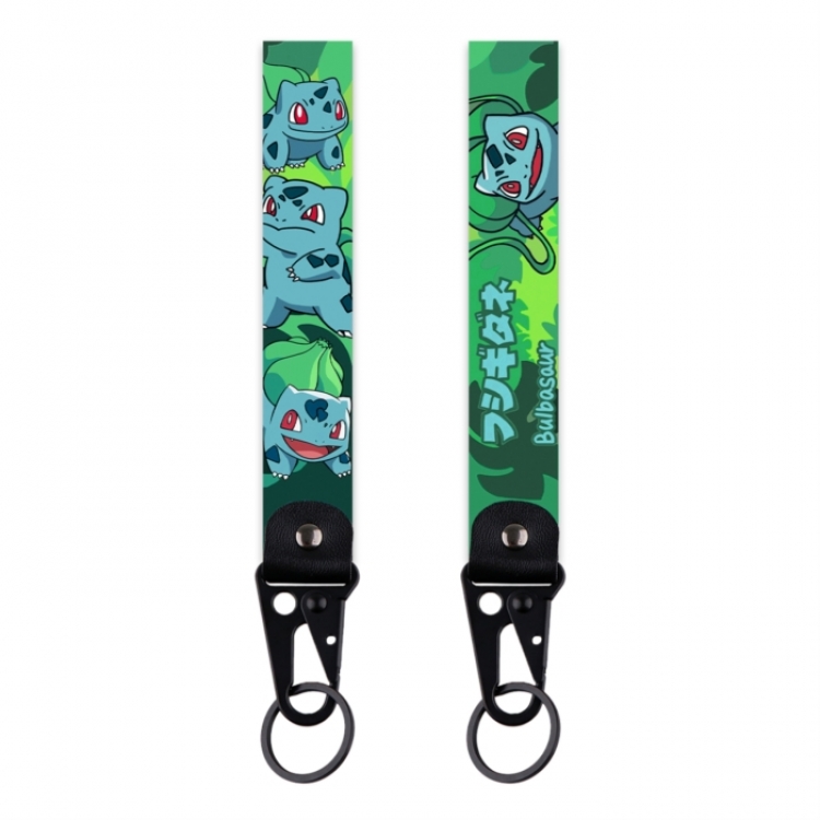 Pokemon Eagle Mouth Keychain Bag Hanging Piece Leather Rope Thickened Hanging Rope 9x2.5cm 30G price for 5 pcs