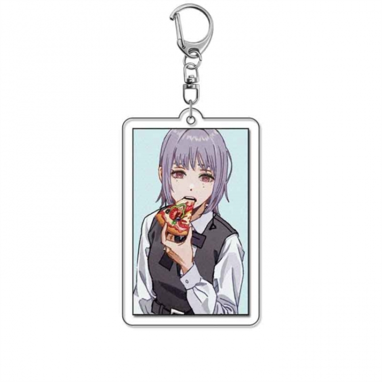 Chainsaw Man Anime Acrylic Keychain Charm price for 5 pcs