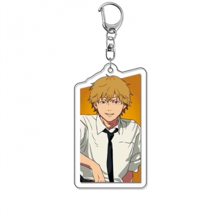 Chainsaw Man Anime Acrylic Keychain Charm price for 5 pcs