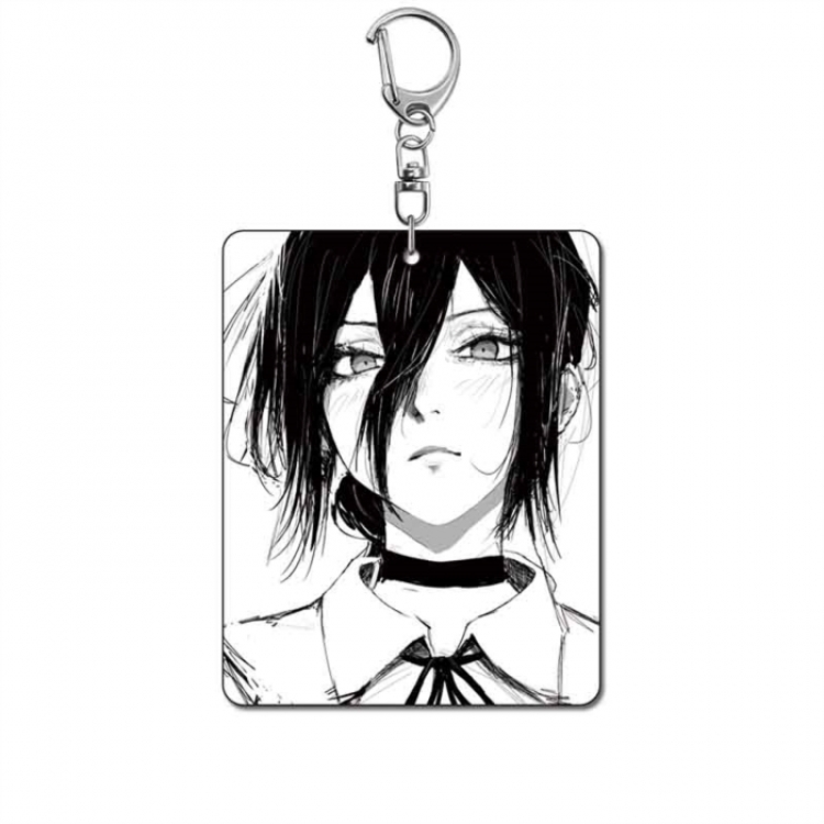 Chainsaw Man Anime Acrylic Keychain Charm price for 5 pcs