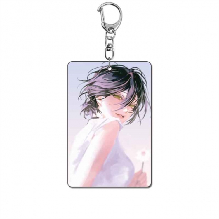 Chainsaw Man Anime Acrylic Keychain Charm price for 5 pcs